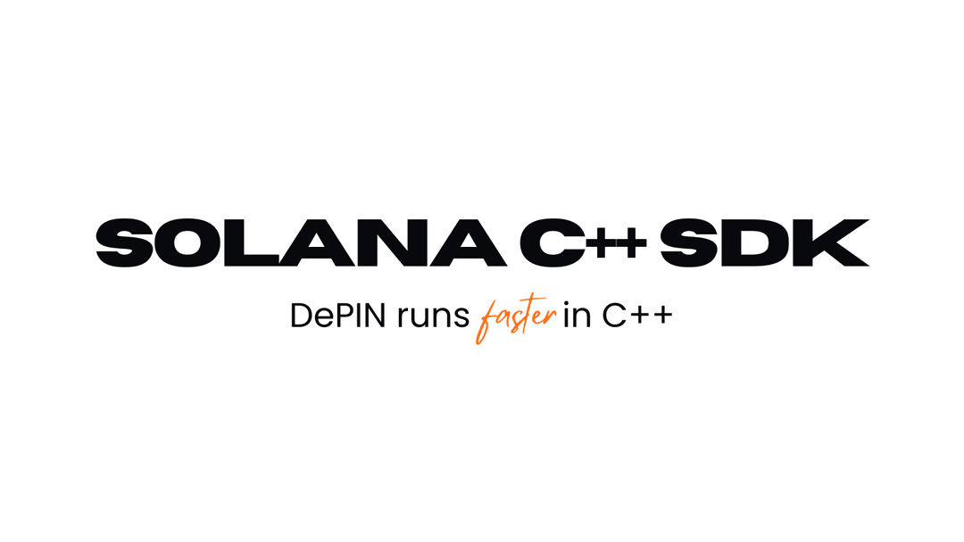 Solana C++ SDK